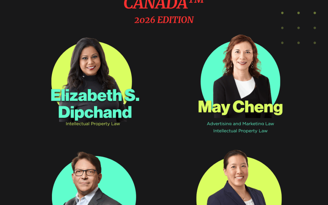 Dipchand LLP Partners Named in Best Lawyers in Canada™ 2026